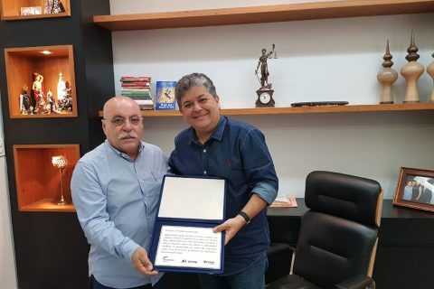 Presidente do Sicomércio se reúne com prefeito Josimar Salles