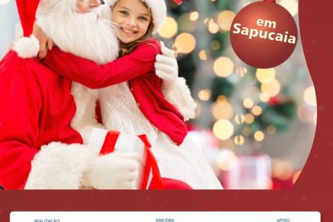Sicomércio e Prefeitura de Sapucaia promovem chegada de Papai Noel no aniversário da cidade