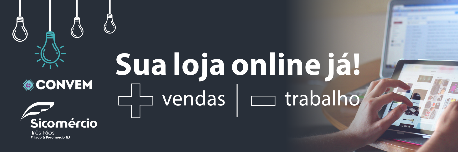 Sua loja online ja