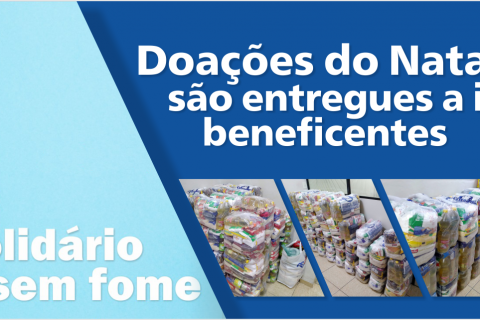 Doações do Natal Solidário são entregues a instituições beneficientes