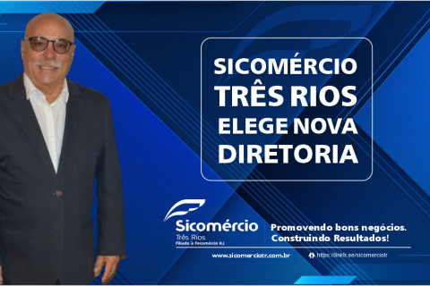 SICOMÉRCIO TRÊS RIOS ELEGE NOVA DIRETORIA