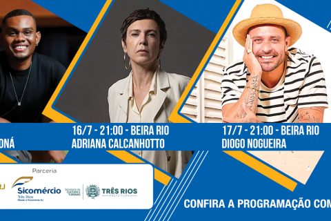 O Sicomércio traz para Três Rios o Festival Sesc de Inverno 20 anos