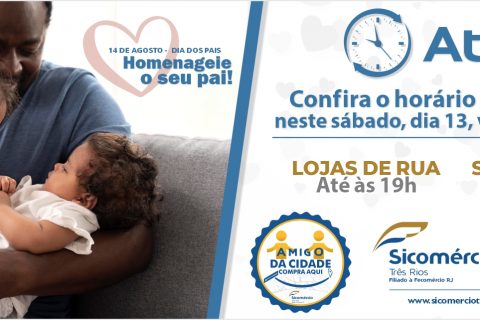 Confira o horário de funcionamento do comércio na véspera do Dia dos Pais