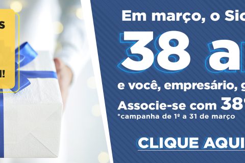 Campanha 38 anos Sicomércio