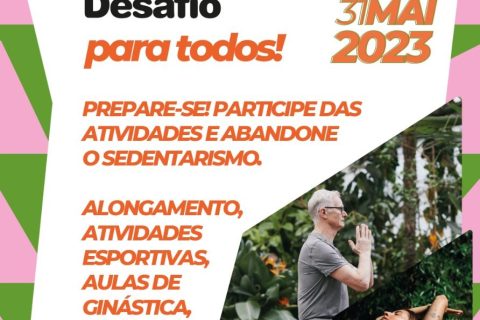 Dia do Desafio acontece na próxima quarta-feira (31)
