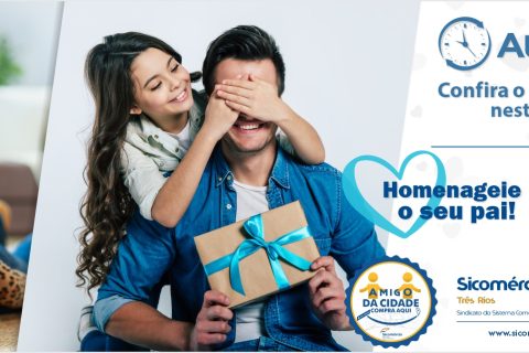 Confira a sugestão de horário de funcionamento do comércio neste sábado, 12 de agosto, véspera do Dia dos Pais