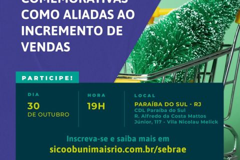 Palestra Gratuita – Datas comemorativas como incremento das vendas