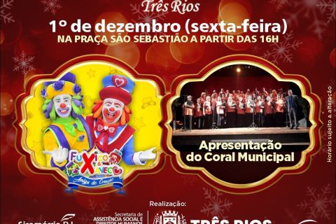 Confira a programação do primeiro final de semana do Natal Iluminado 2023