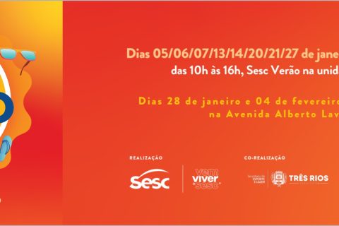Programação SESC Verão 2024 – Três Rios