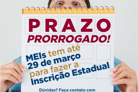 MEIs tem até 29 de março para fazer a Inscrição Estadual