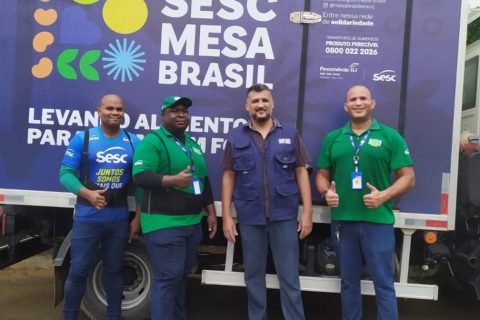 Mesa Brasil distribui kits para famílias em situação de vulnerabilidade social