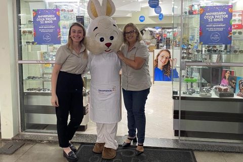 Sicomércio promove ação de Páscoa em parceria com o Shopping Américo Silva