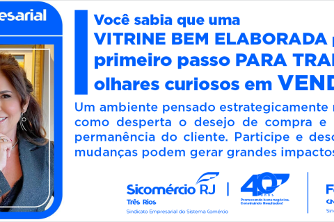 Palestra Anna Libório Visual Merchandising – A magia de encantar e emocionar clientes