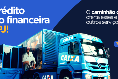 Caminhão itinerante da Caixa Econômica Federal chega a Três Rios