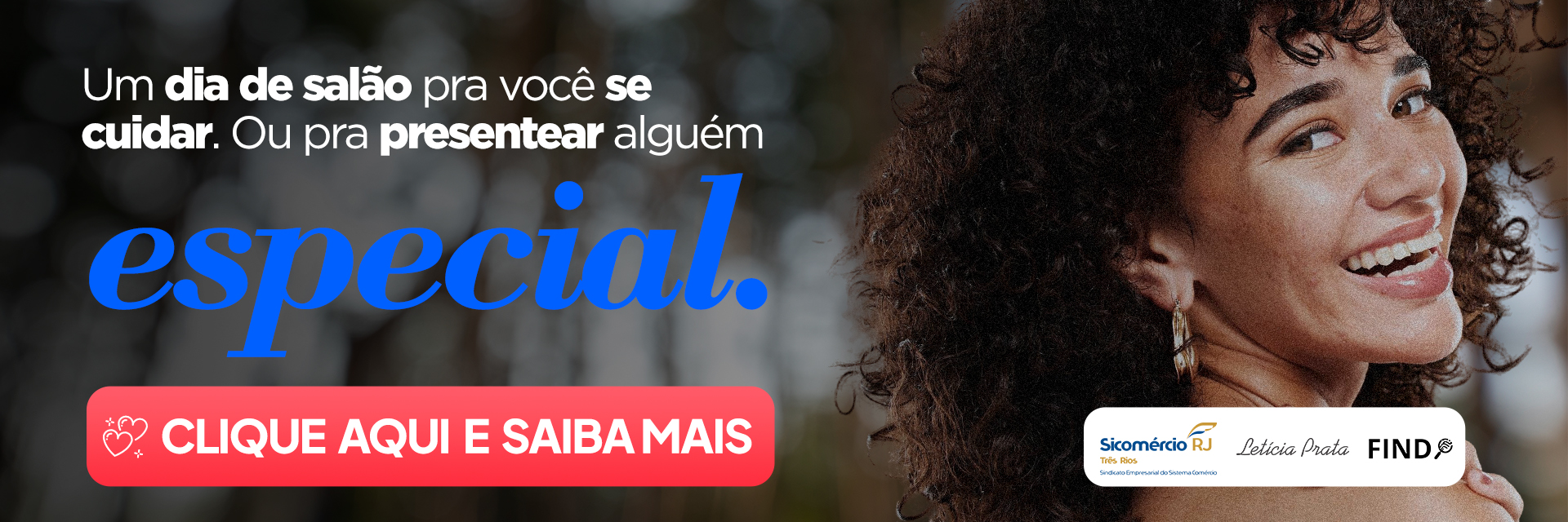 Sorteio Dia dos Namorados: um presente do Sicomércio, do app FIND e do Estúdio Letícia Prata para você se cuidar